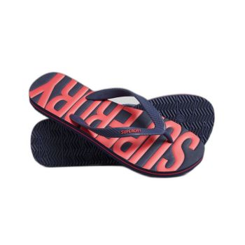 Superdry VINTAGE VEGAN FLIP FLOP, japanke, plava