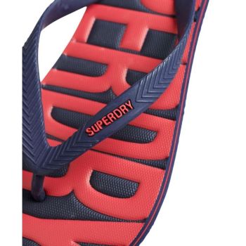 Superdry VINTAGE VEGAN FLIP FLOP, japanke, plava