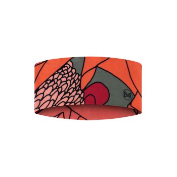 Buff COOLNET UV WIDE HEADBAND, muška šilt traka, crvena