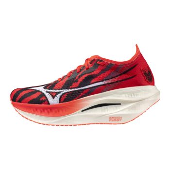 Mizuno WAVE REBELLION PRO 3, muške tenisice za trčanje, crvena