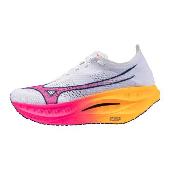 Mizuno WAVE REBELLION PRO 3, muške tenisice za trčanje, bijela