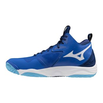 Mizuno WAVE MOMENTUM 3 MID, muške tenisice, plava
