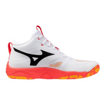 Mizuno WAVE MOMENTUM ELITE MID, muške tenisice, bijela