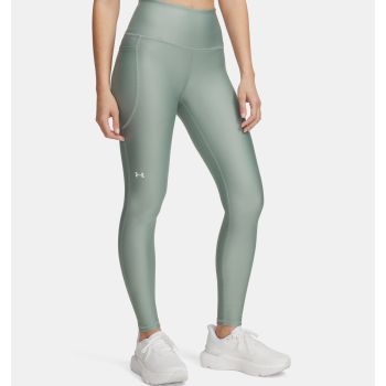 Under Armour TECH HIRISE LEGGING, ženske tajice za fitnes, zelena