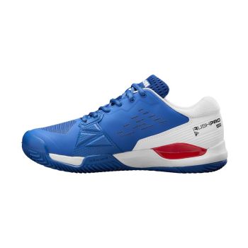 Wilson RUSH PRO ACE CLAY, muške tenisice za tenis, plava