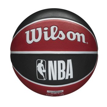 Wilson NBA TEAM TRIBUTE CHICAGO BULLS, košarkaška lopta, crvena