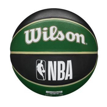Wilson NBA TEAM TRIBUTE BSKT MILWAUKEE BUCKS, košarkaška lopta, crna