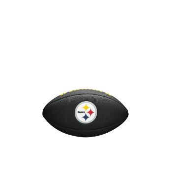 Wilson NFL TEAM LOGO PITTSBURGH STEELERS, lopta za američki nogomet, crna