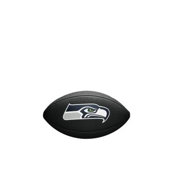 Wilson NFL TEAM LOGO SEATTLE SEAHAWKS, lopta za američki nogomet, crna