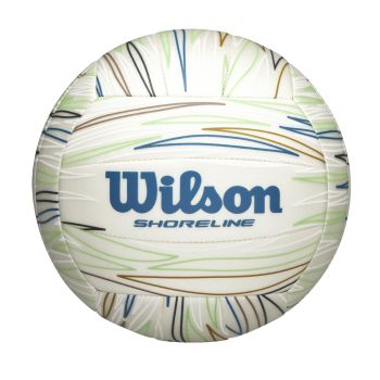 Wilson SHORELINE GEN GREEN VB OF, lopta za odbojku, bijela