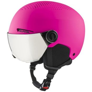 Alpina ZUPO VISOR Q-LITE, dječja skijaška kaciga, roza
