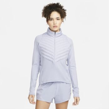 Nike THERMA-FIT RUN DIVISION HYBRID RUNNING JACKET, ženska majica za trčanje, ljubičasta