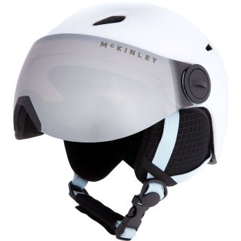 McKinley PULSE JR S2 VISOR HS-016, dječja skijaška kaciga, bijela