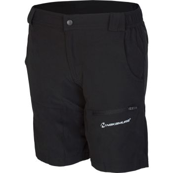 Nakamura TOURING SHORTS, ženske hlače za biciklizam, crna
