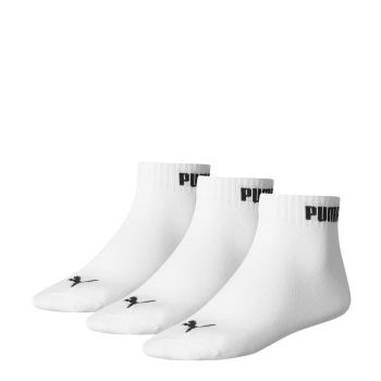 Puma QUARTER-V 3/1, muške kratke čarape, bijela