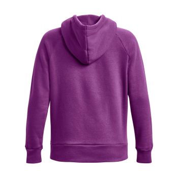 Under Armour RIVAL FLEECE BIG LOGO HDY, ženski pulover, ljubičasta