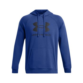 Under Armour RIVAL FLEECE LOGO HD, muški pulover, plava