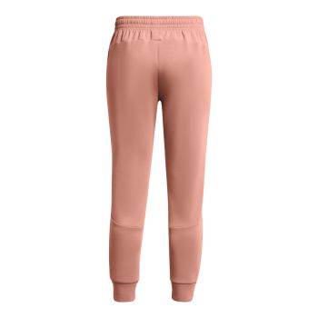 Under Armour UNSTOPPABLE FLC JOGGER, ženske fitnes hlače, roza