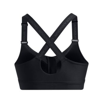 Under Armour INFINITY HIGH ZIP 2.0 BRA, ženski sportski top, crna