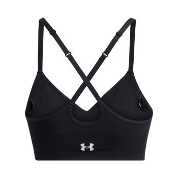 Under Armour VANISH SEAMLESS LOW BRA, ženski sportski top, crna