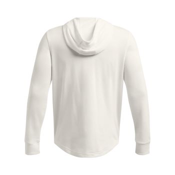 Under Armour RIVAL TERRY GRAPHIC HOOD, muški pulover, bijela
