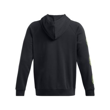 Under Armour RIVAL FLEECE HBR LOGO HD, muški pulover, crna