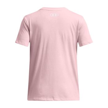 Under Armour BIG LOGO SS, dječja majica, roza