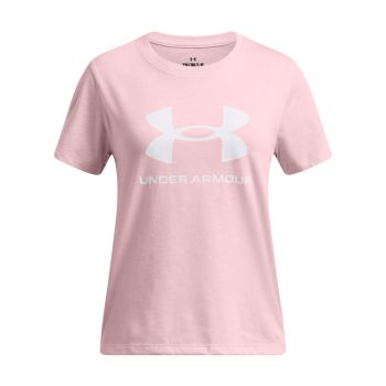 Under Armour BIG LOGO SS, dječja majica, roza