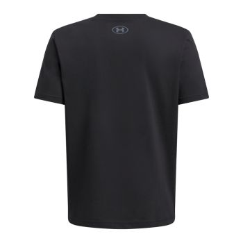 Under Armour B SPLIT BIG LOGO SS, dječja majica, crna