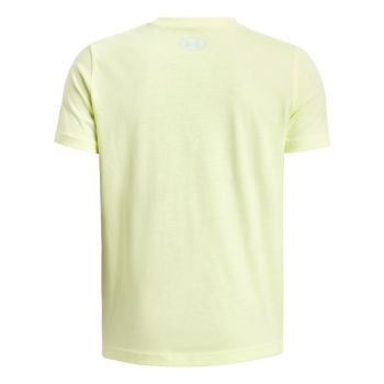 Under Armour B SPLIT BIG LOGO SS, dječja majica, žuta