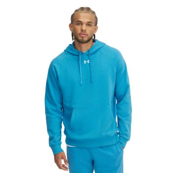Under Armour RIVAL FLEECE HOODIE, muški pulover, plava