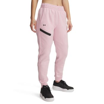 Under Armour UNSTOPPABLE FLC JOGGER, ženske hlače, roza