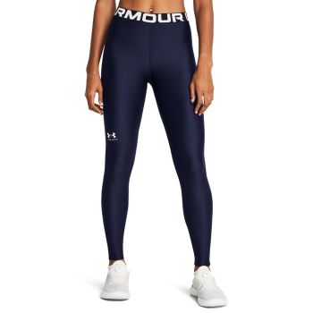 Under Armour HG LEGGING, ženske tajice za fitnes, plava