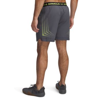 Under Armour VANISH WOVEN 6IN GRAPHIC STS, muške fitnes hlače, siva