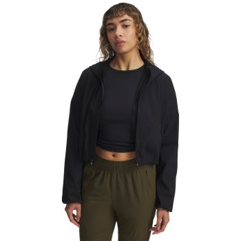 Under Armour UNSTOPPABLE WOVEN RSTOP LS, ženska jakna, crna