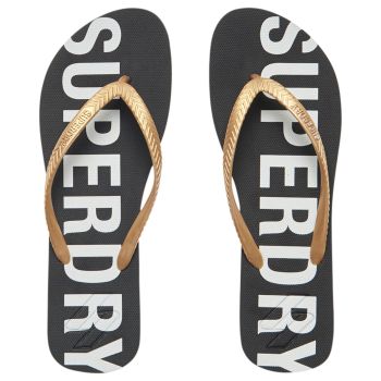 Superdry CODE ESSENTIAL FLIP FLOP, japanke, crna