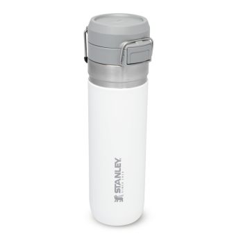 Stanley QUICK FLIP WATER BOTTLE 0,7L, boca termo aluminijska, bijela