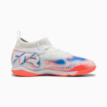 Puma FUTURE 8 MATCH IT + MID JR, dječje tenisice za nogomet, bijela