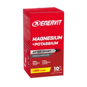 Enervit MAGNESIUM + POTASSIUM, sportska prehrana, crvena