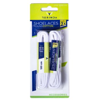 Terinda SHOE LACES ROUND, vezice, bijela