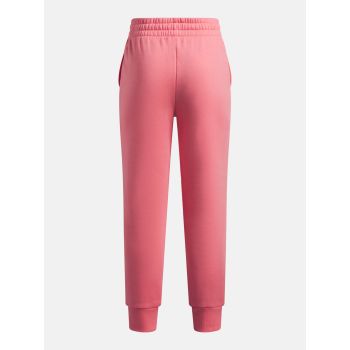 Under Armour RIVAL FLEECE JOGGERS, dječje hlače, roza
