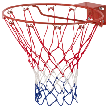 Terinda BASKETBALL BASKET NET BASIC, mreža za koš, crvena