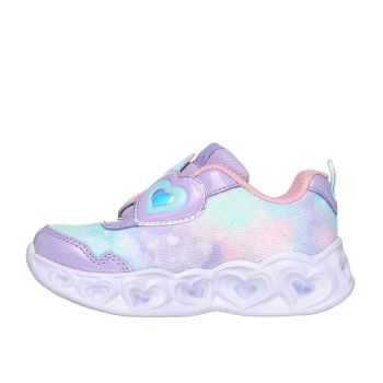 Skechers HEART LIGHTS - LOVIN REFLECTION, djecje tenisice za slobodno vrijeme, ljubičasta