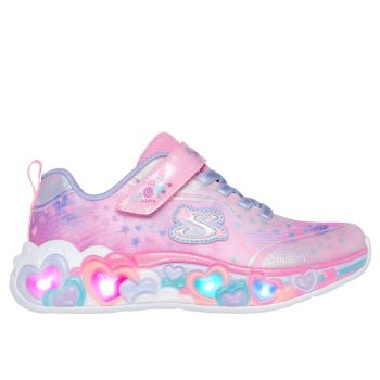 Skechers S-LIGHTS - ETERNAL HEART LIGHTS, djecje tenisice za slobodno vrijeme, roza