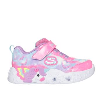 Skechers UNICORN CHARMER - LIL HEART SPARKLES, djecje tenisice za slobodno vrijeme, roza