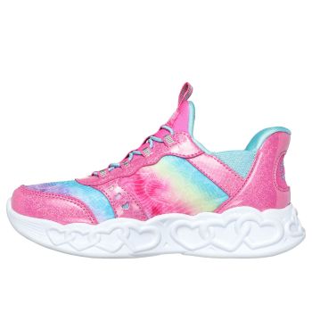 Skechers INFINITE HEART LIGHTS, djecje tenisice za slobodno vrijeme, roza