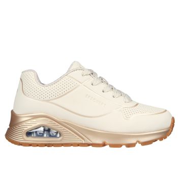 Skechers UNO GEN1 - COOL HEELS, djecje tenisice za slobodno vrijeme, bež