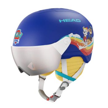 Head YUKI VISOR PAW, dječja skijaška kaciga, plava