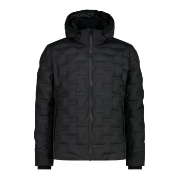CMP MAN JACKET SNAPS HOOD, muška jakna, crna