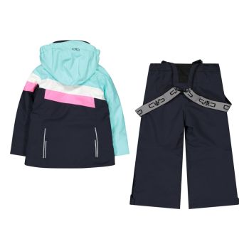 CMP KID G SET JACKET AND PANT, dječji skijaški komplet, plava